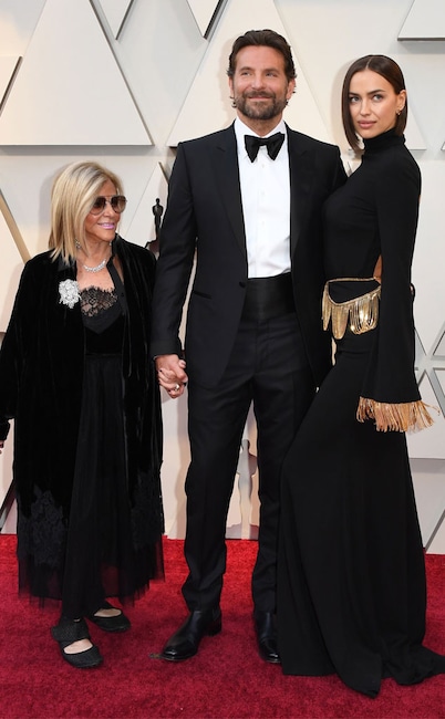 Bradley Cooper, Irina Shayk, Gloria Campano, Celebs and Moms, 2019 Oscars